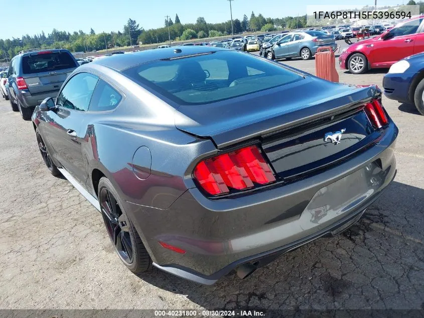 2015 Ford Mustang Ecoboost VIN: 1FA6P8TH5F5396594 Lot: 40231800