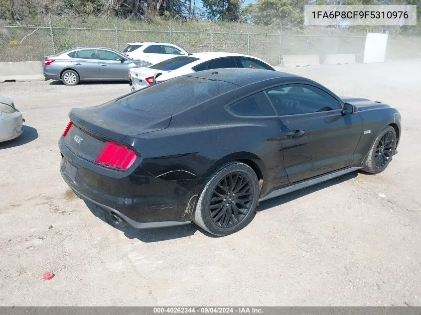 1FA6P8CF9F5310976 2015 Ford Mustang Gt Premium