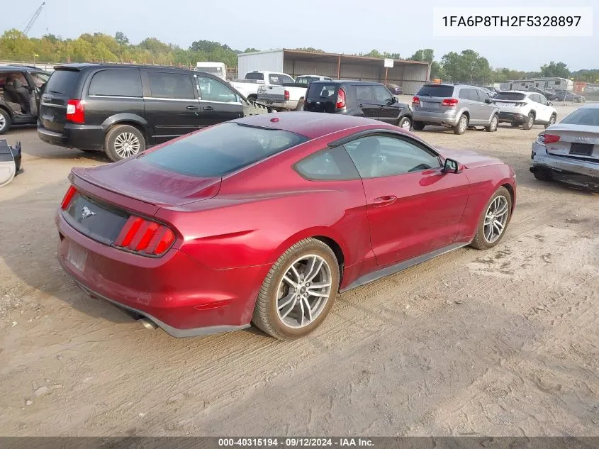 1FA6P8TH2F5328897 2015 Ford Mustang Ecoboost