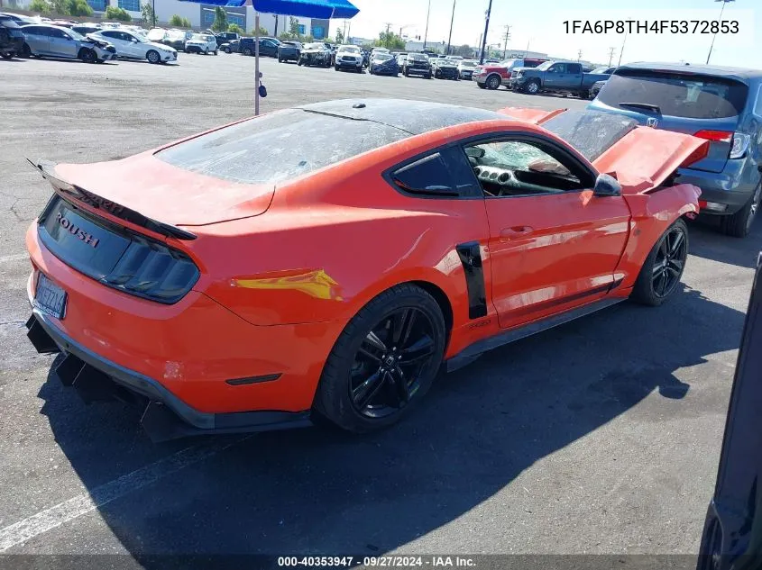 2015 Ford Mustang Ecoboost VIN: 1FA6P8TH4F5372853 Lot: 40353947