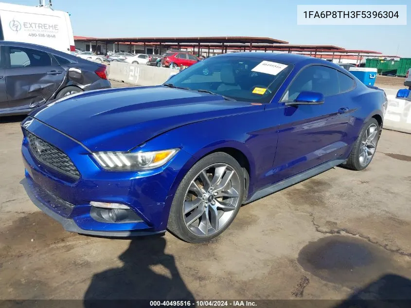 2015 Ford Mustang Ecoboost VIN: 1FA6P8TH3F5396304 Lot: 40495516