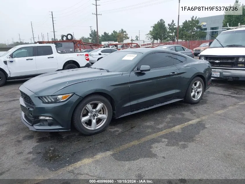 2015 Ford Mustang Ecoboost VIN: 1FA6P8TH9F5376736 Lot: 40596860