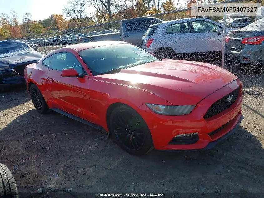 2015 Ford Mustang V6 VIN: 1FA6P8AM6F5407327 Lot: 40628222