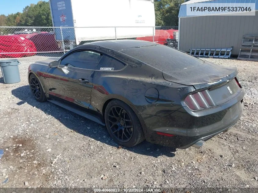 2015 Ford Mustang V6 VIN: 1FA6P8AM9F5337046 Lot: 40660823