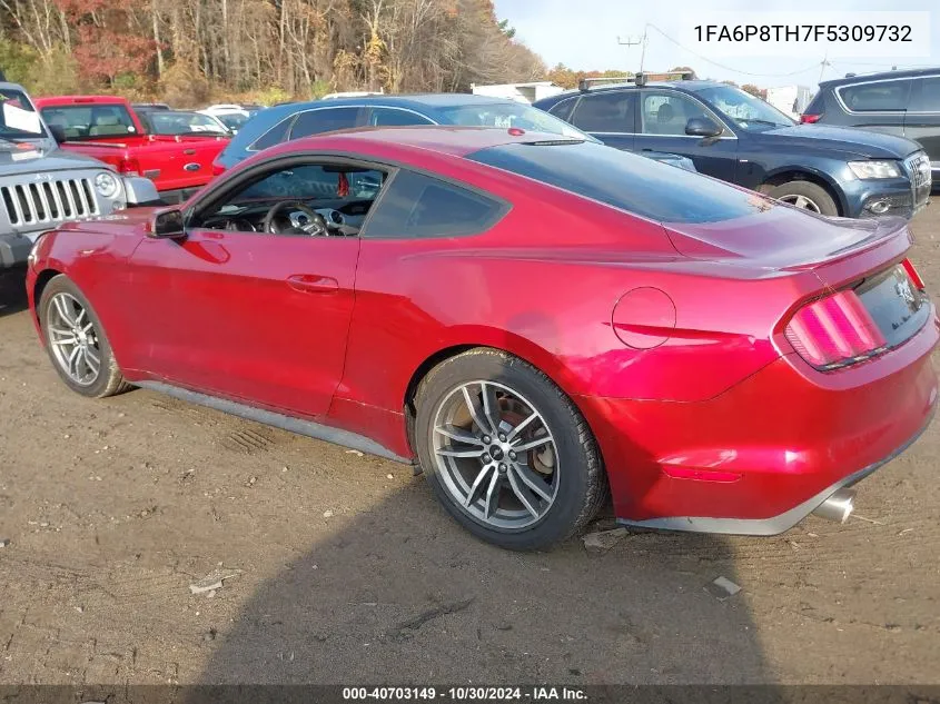 2015 Ford Mustang Ecoboost VIN: 1FA6P8TH7F5309732 Lot: 40703149