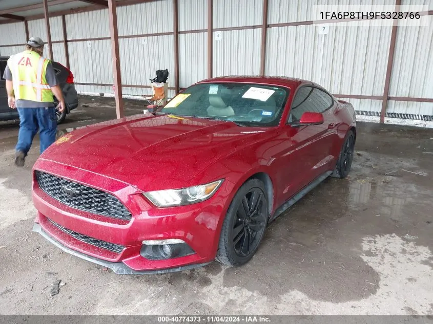 2015 Ford Mustang Ecoboost VIN: 1FA6P8TH9F5328766 Lot: 40774373