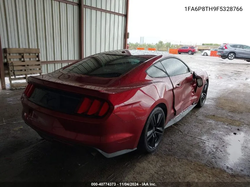 2015 Ford Mustang Ecoboost VIN: 1FA6P8TH9F5328766 Lot: 40774373