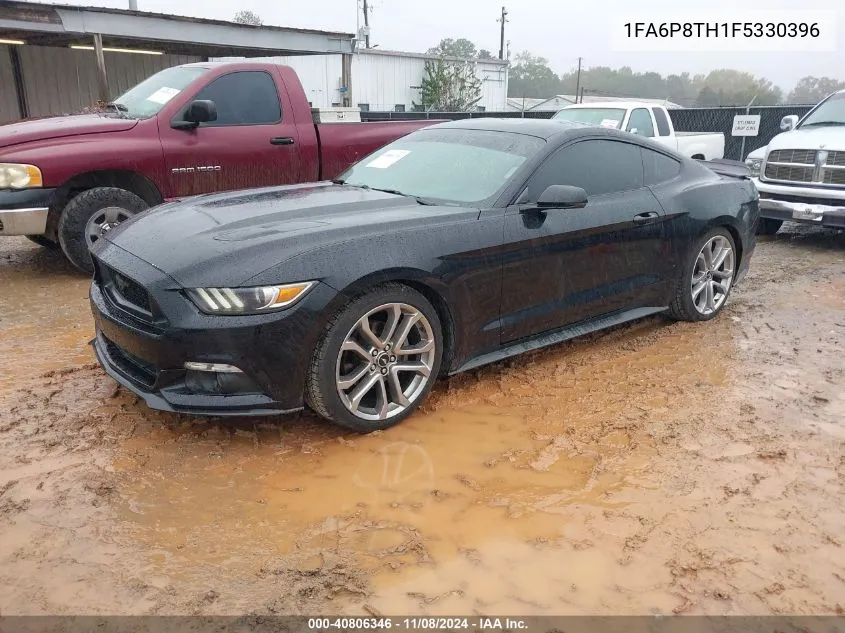 2015 Ford Mustang Ecoboost VIN: 1FA6P8TH1F5330396 Lot: 40806346