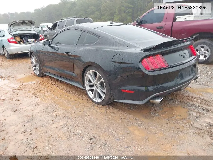 2015 Ford Mustang Ecoboost VIN: 1FA6P8TH1F5330396 Lot: 40806346