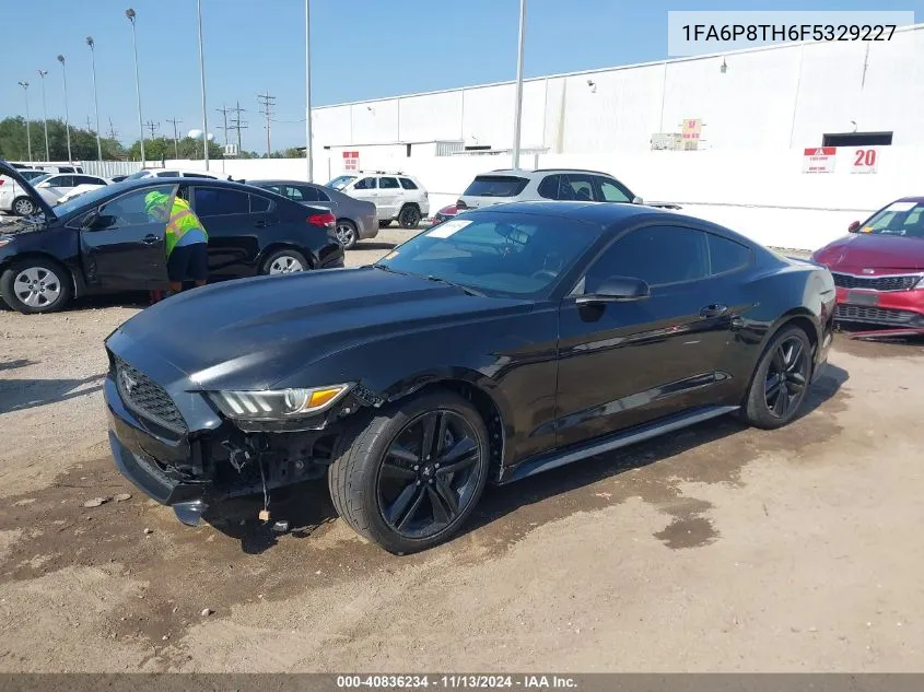 1FA6P8TH6F5329227 2015 Ford Mustang Ecoboost