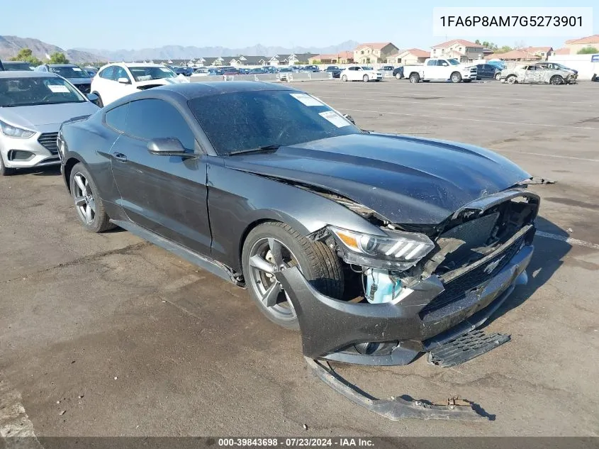 2016 Ford Mustang V6 VIN: 1FA6P8AM7G5273901 Lot: 39922144