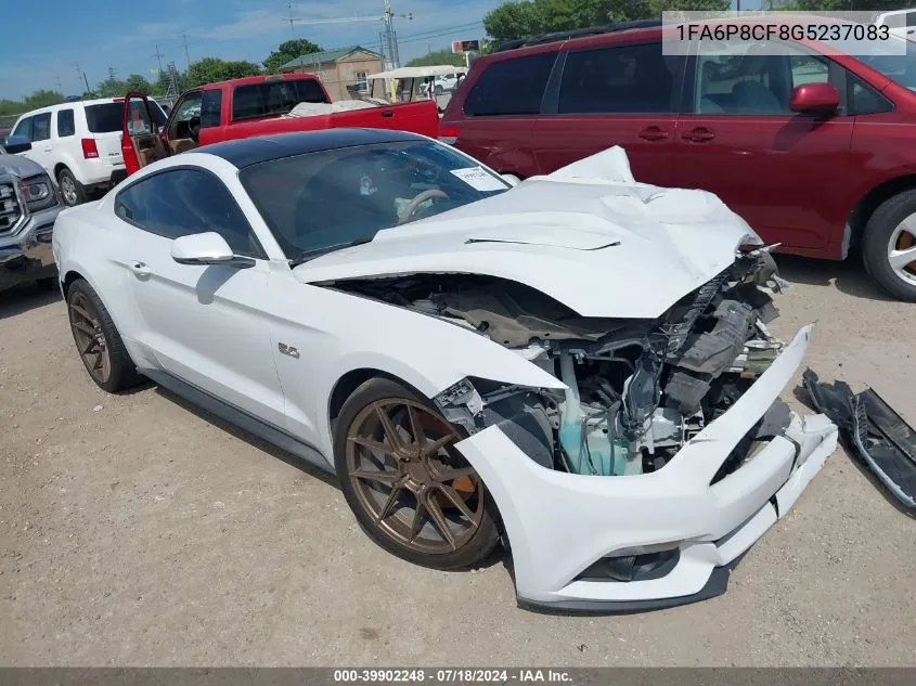 1FA6P8CF8G5237083 2016 Ford Mustang Gt Premium