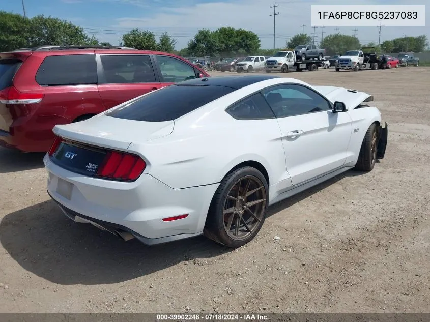 1FA6P8CF8G5237083 2016 Ford Mustang Gt Premium