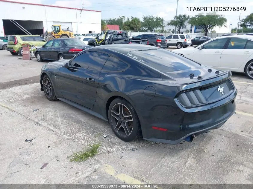 2016 Ford Mustang Ecoboost VIN: 1FA6P8TH2G5276849 Lot: 39999073