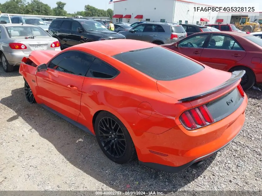 1FA6P8CF4G5328125 2016 Ford Mustang Gt/Gt Premium