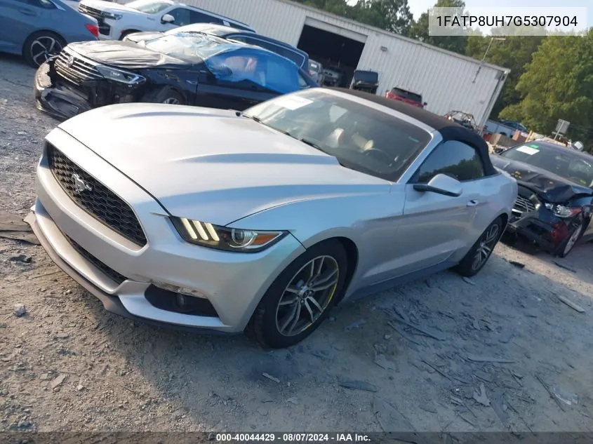 2016 Ford Mustang Ecoboost Premium VIN: 1FATP8UH7G5307904 Lot: 40044429