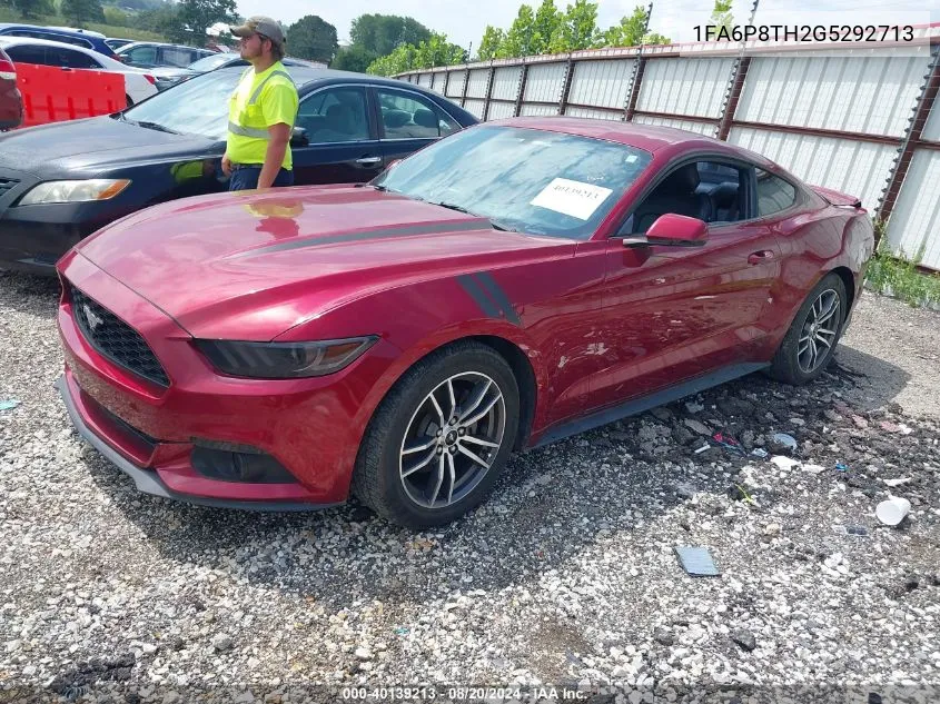 1FA6P8TH2G5292713 2016 Ford Mustang