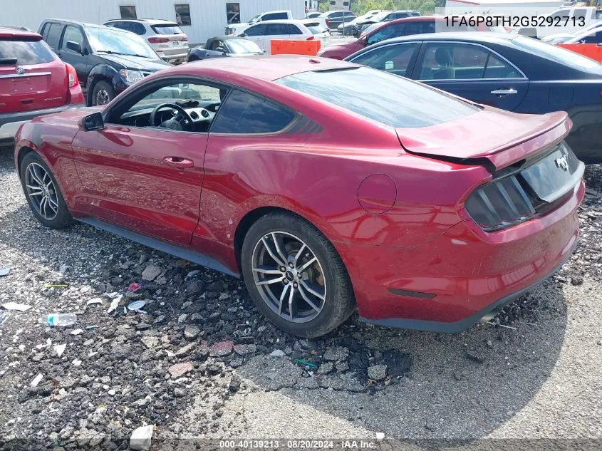 1FA6P8TH2G5292713 2016 Ford Mustang