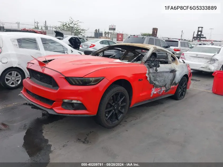 1FA6P8CF6G5333889 2016 Ford Mustang Gt