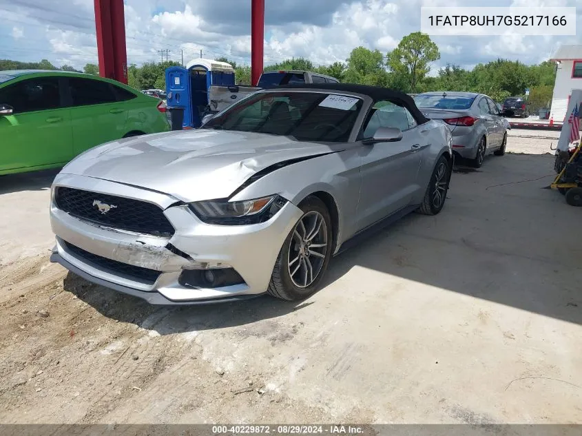 1FATP8UH7G5217166 2016 Ford Mustang Ecoboost Premium