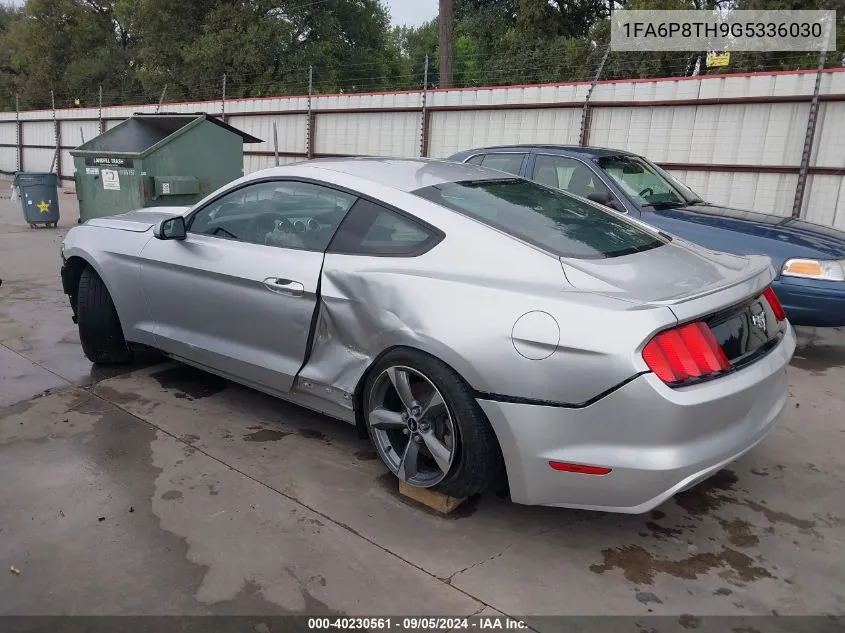 2016 Ford Mustang VIN: 1FA6P8TH9G5336030 Lot: 40230561