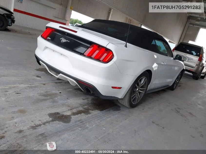 1FATP8UH7G5291283 2016 Ford Mustang Ecoboost Premium