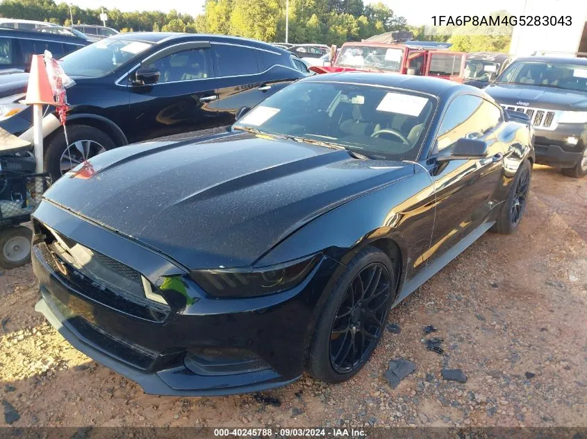 1FA6P8AM4G5283043 2016 Ford Mustang V6