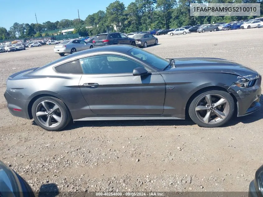 2016 Ford Mustang V6 VIN: 1FA6P8AM9G5210010 Lot: 40254808