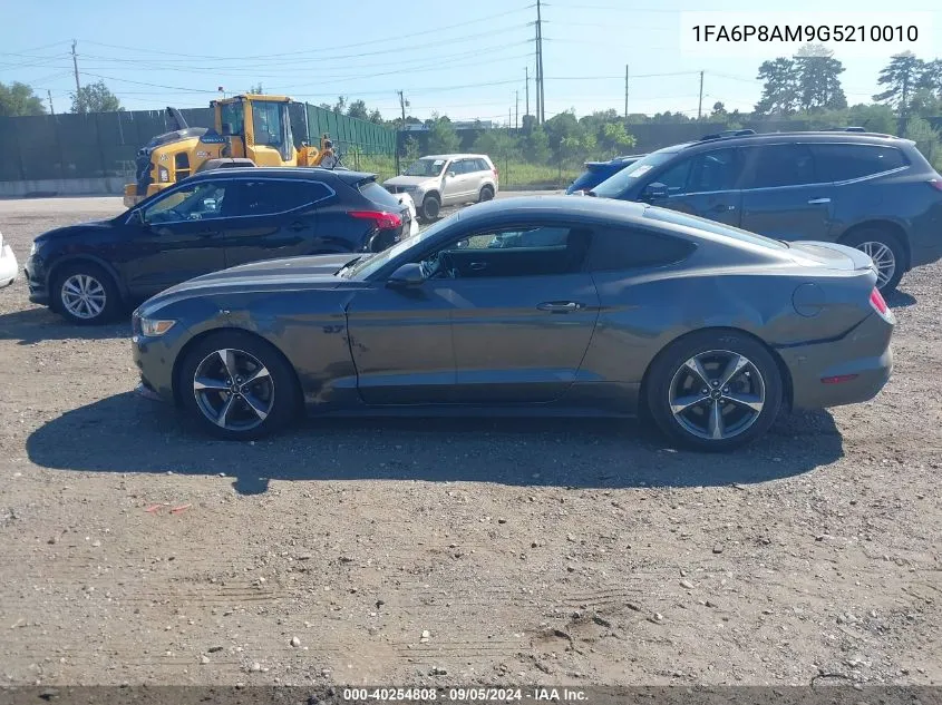 1FA6P8AM9G5210010 2016 Ford Mustang V6