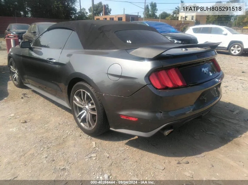 1FATP8UH8G5291518 2016 Ford Mustang Ecoboost Premium