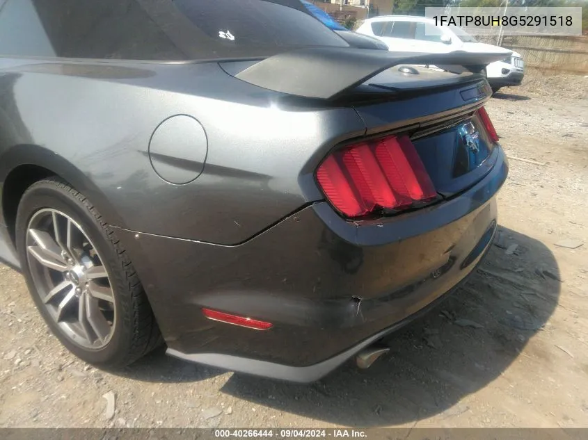 1FATP8UH8G5291518 2016 Ford Mustang Ecoboost Premium