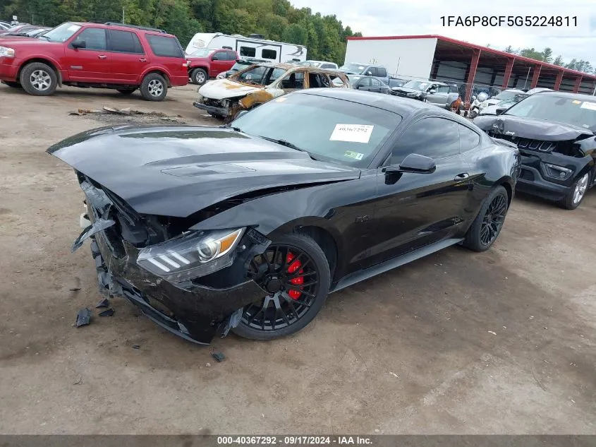 1FA6P8CF5G5224811 2016 Ford Mustang Gt