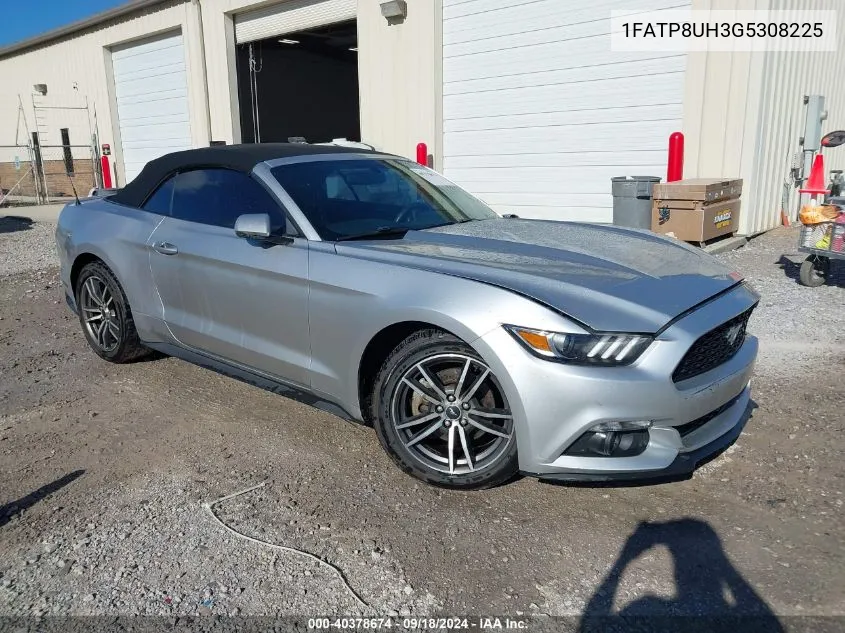 2016 Ford Mustang Ecoboost Premium VIN: 1FATP8UH3G5308225 Lot: 40378674