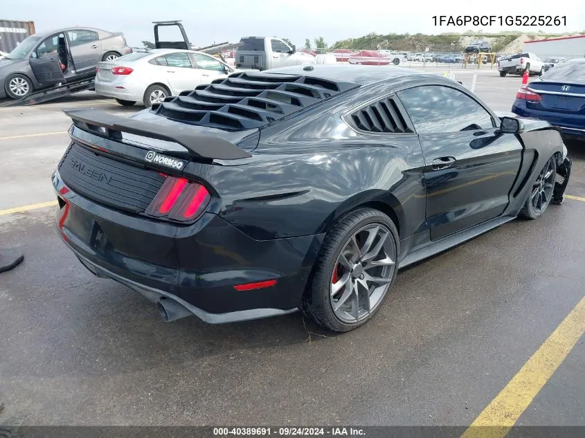 2016 Ford Mustang Gt Premium VIN: 1FA6P8CF1G5225261 Lot: 40389691