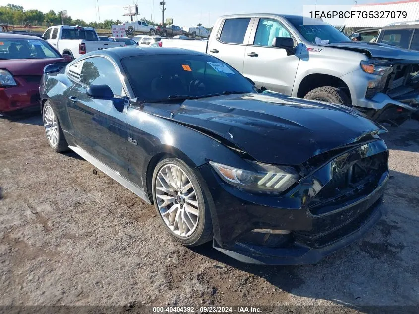 2016 Ford Mustang Gt VIN: 1FA6P8CF7G5327079 Lot: 40404392