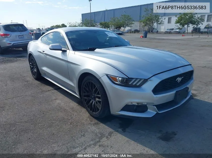 2016 Ford Mustang Ecoboost VIN: 1FA6P8TH6G5336583 Lot: 40527162