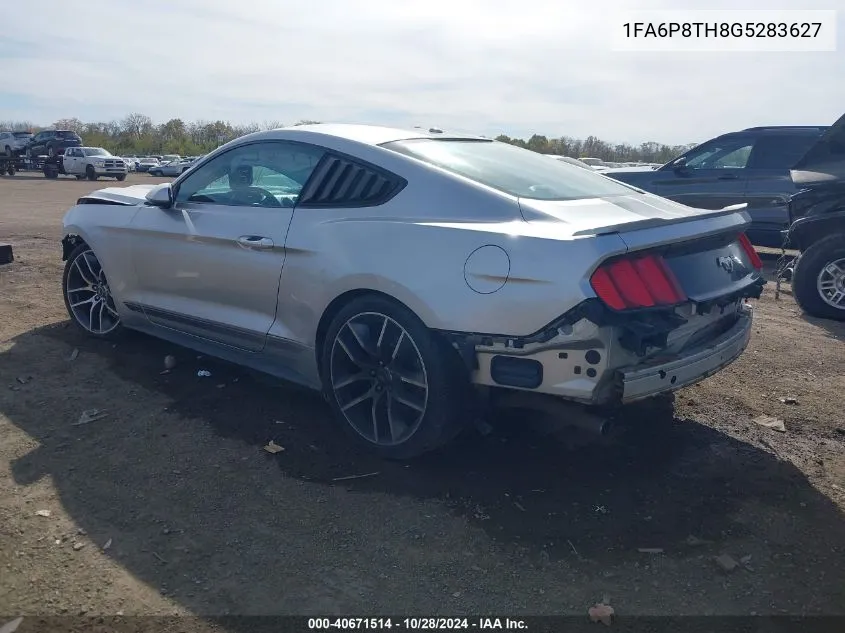 2016 Ford Mustang Ecoboost VIN: 1FA6P8TH8G5283627 Lot: 40671514