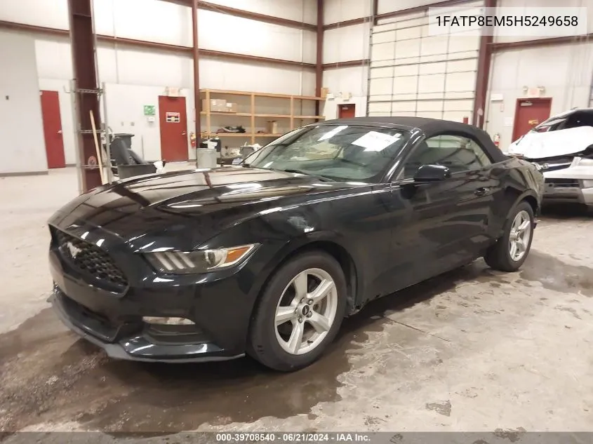 1FATP8EM5H5249658 2017 Ford Mustang V6