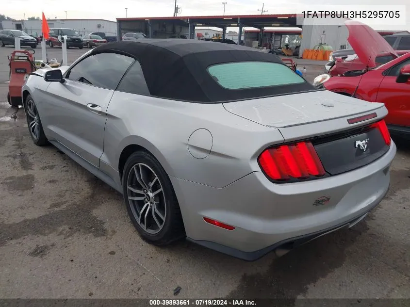 1FATP8UH3H5295705 2017 Ford Mustang Ecoboost Premium