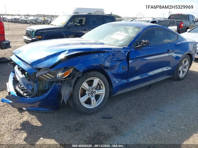 1FA6P8AM2H5329969 2017 Ford Mustang V6