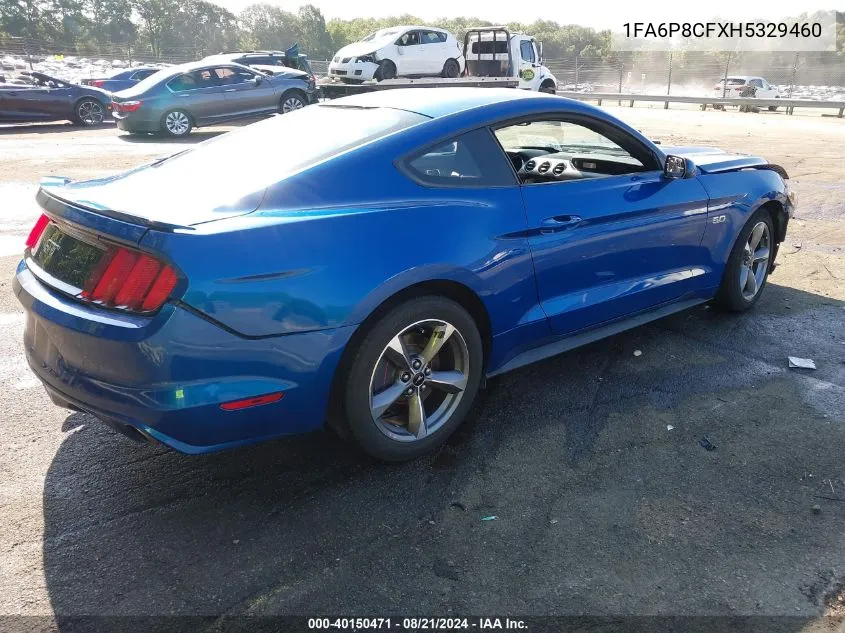 1FA6P8CFXH5329460 2017 Ford Mustang Gt