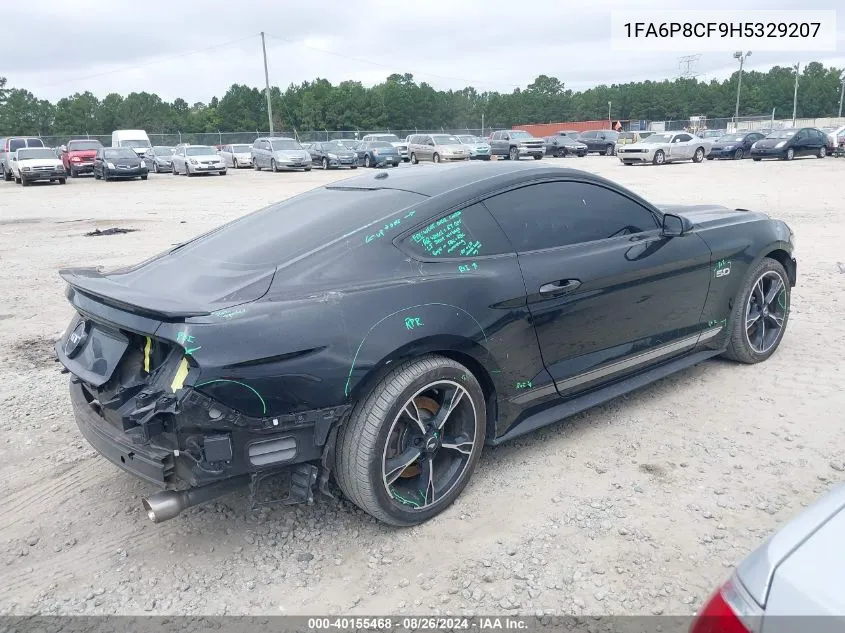 2017 Ford Mustang Gt Premium VIN: 1FA6P8CF9H5329207 Lot: 40155468