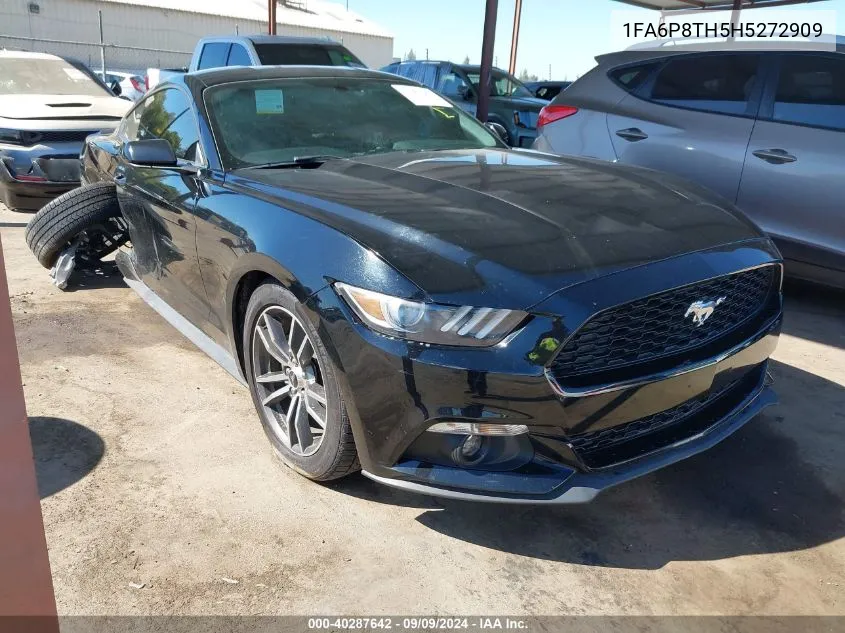 2017 Ford Mustang Ecoboost VIN: 1FA6P8TH5H5272909 Lot: 40287642