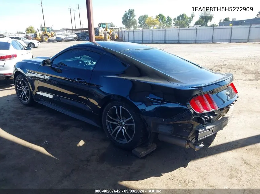 2017 Ford Mustang Ecoboost VIN: 1FA6P8TH5H5272909 Lot: 40287642