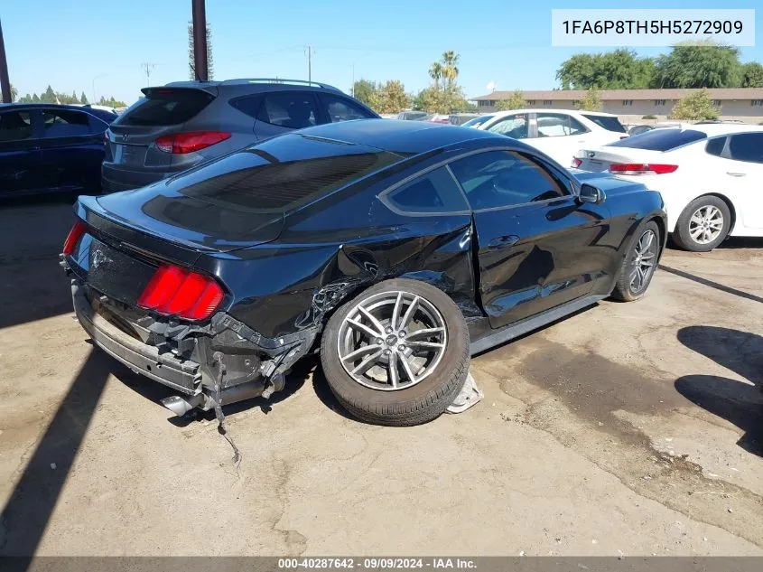 2017 Ford Mustang Ecoboost VIN: 1FA6P8TH5H5272909 Lot: 40287642