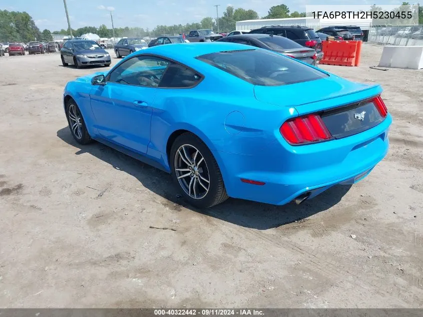 1FA6P8TH2H5230455 2017 Ford Mustang Ecoboost