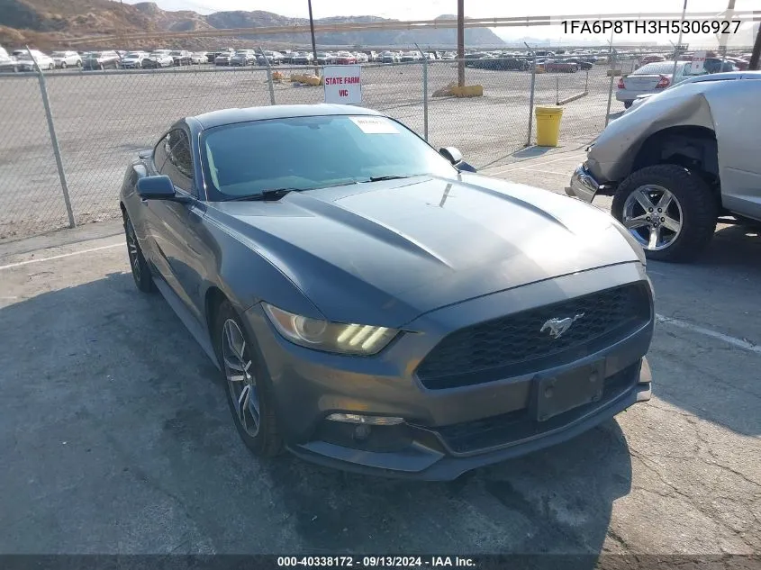 1FA6P8TH3H5306927 2017 Ford Mustang Ecoboost