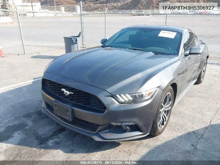 1FA6P8TH3H5306927 2017 Ford Mustang Ecoboost