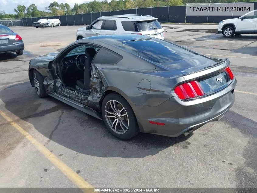 2017 Ford Mustang Ecoboost VIN: 1FA6P8TH4H5230084 Lot: 40418742