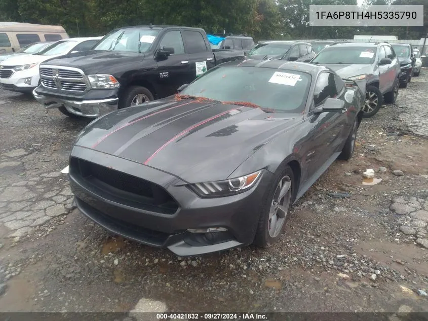 2017 Ford Mustang Ecoboost VIN: 1FA6P8TH4H5335790 Lot: 40421832